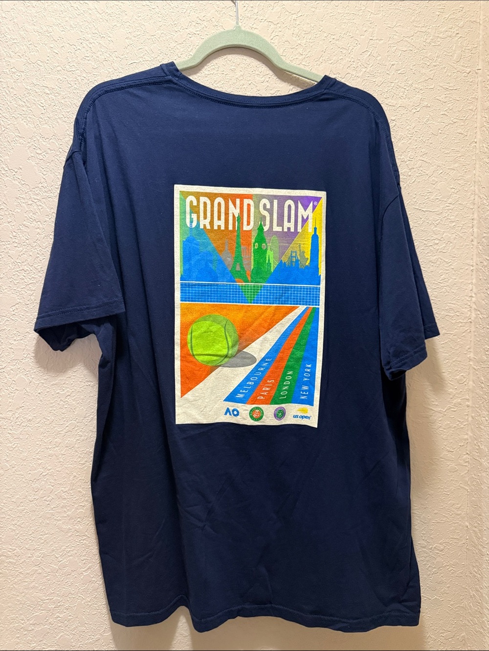 US Open Tennis 2023, Unisex T-Shirt, Size XXL